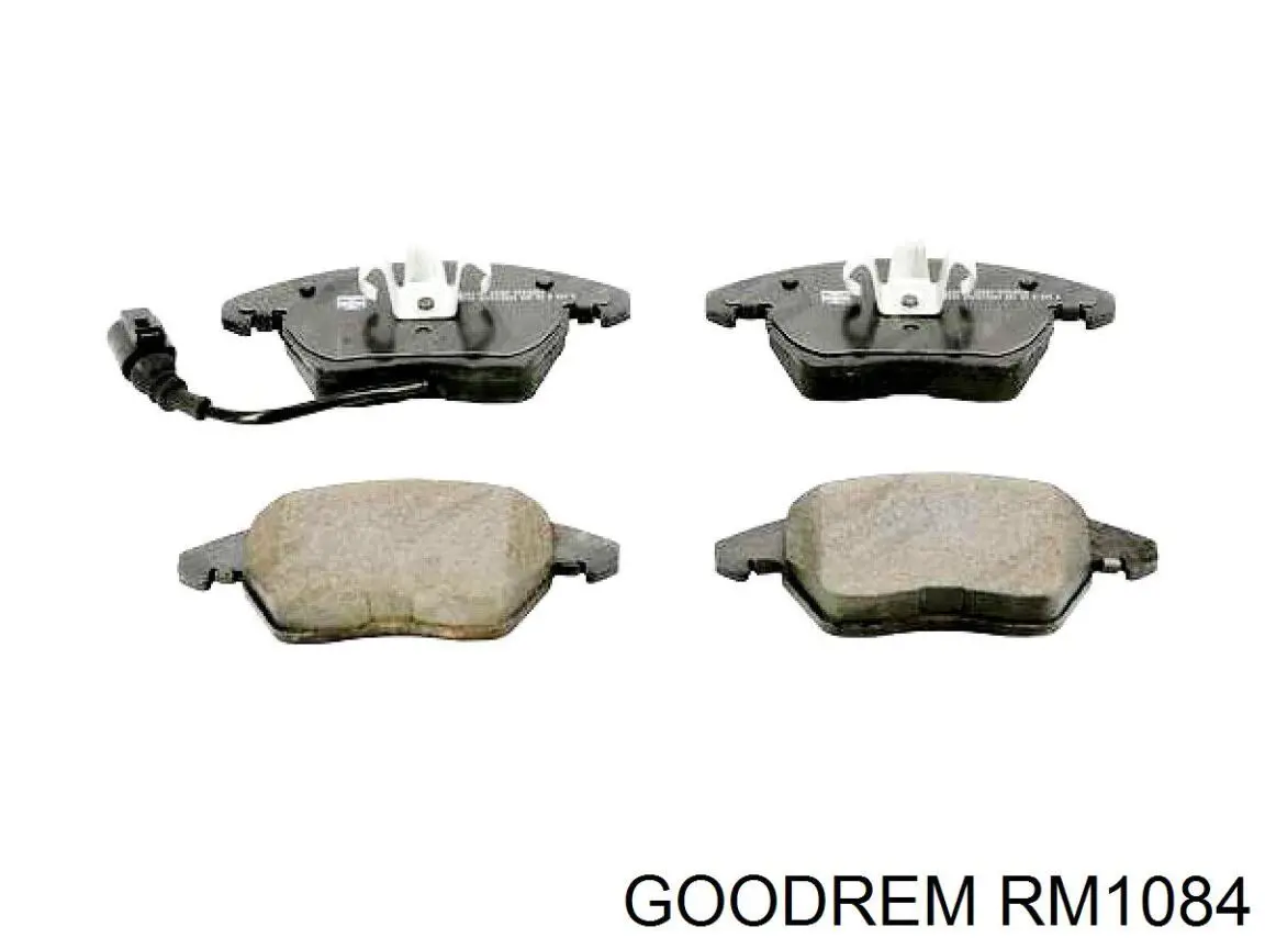 RM1084 Goodrem Sapatas do freio dianteiras de disco