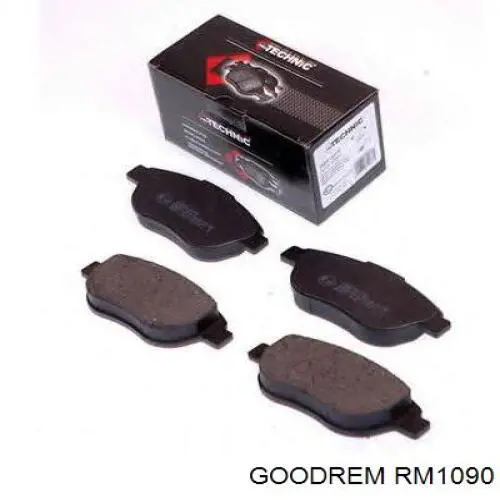 Sapatas do freio dianteiras de disco Goodrem RM1090 preço, a partir de 23,97 USD