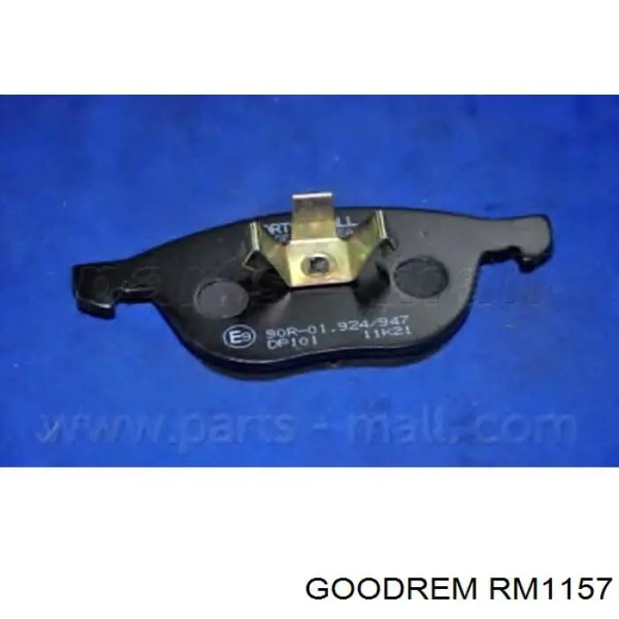 Compre RM1157 Goodrem Sapatas do freio dianteiras de disco