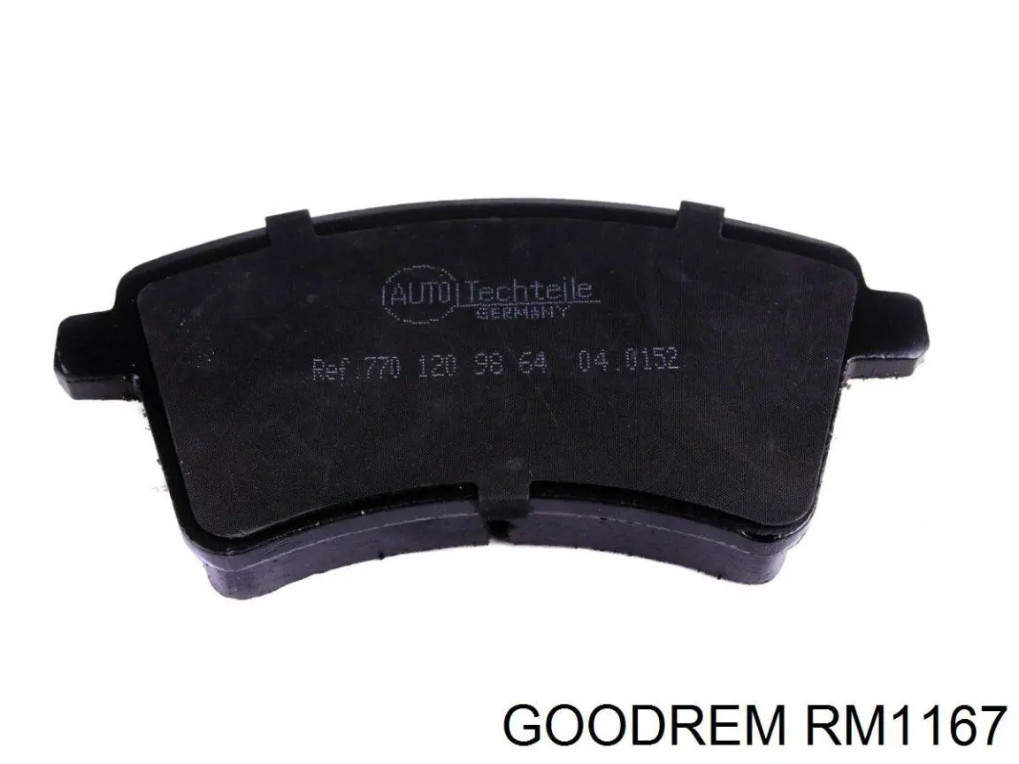 Compre RM1167 Goodrem Sapatas do freio dianteiras de disco