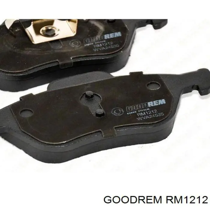 Sapatas do freio dianteiras de disco Goodrem RM1212 preço, a partir de 32,69 USD