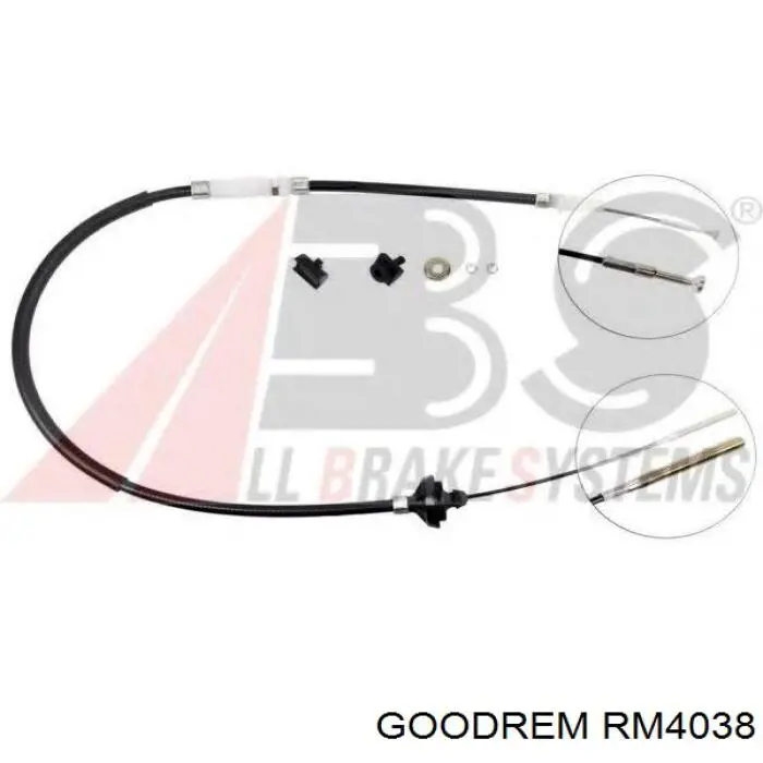RM4038 Goodrem Cabo de embraiagem