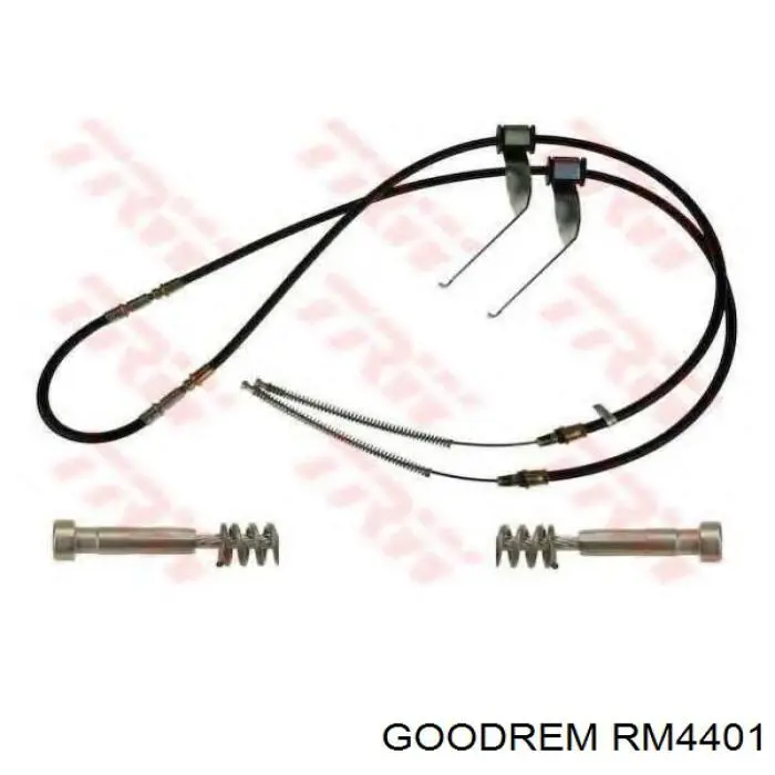 Cabo traseiro direito/esquerdo do freio de estacionamento Goodrem RM4401 preço, a partir de 37,36 USD