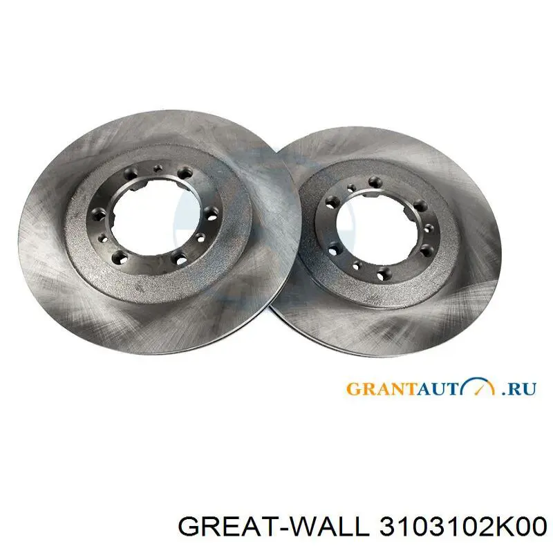 Disco do freio dianteiro Great Wall 3103102K00 preço, a partir de 46,74 USD