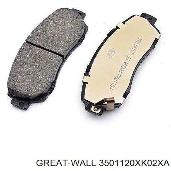 Sapatas do freio dianteiras de disco Honda 45022TJBA02 preço, a partir de 47,31 USD