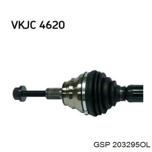 Semieixo (acionador) dianteiro esquerdo VAG 1K0407761HX preço, a partir de 103,85 USD