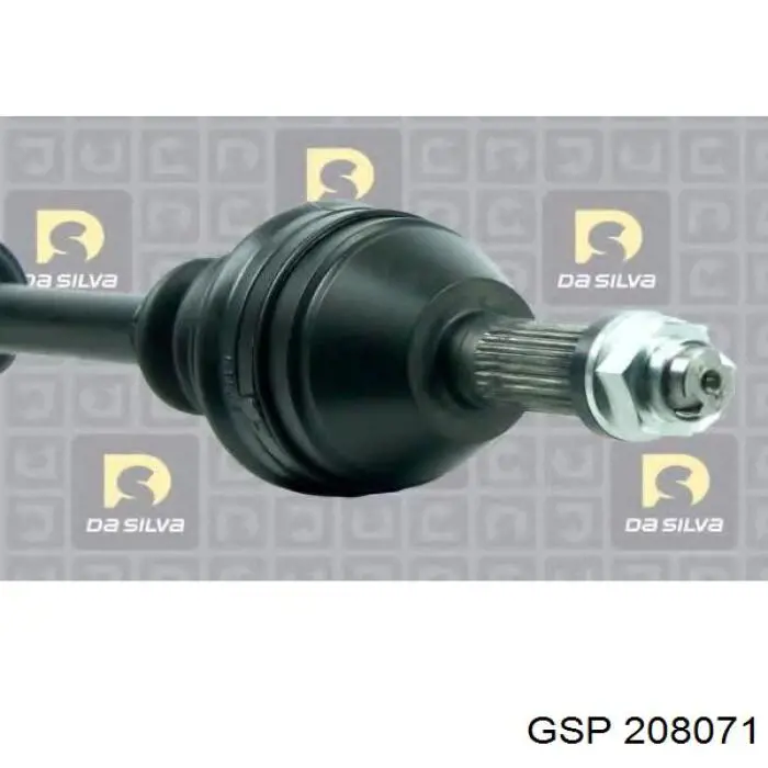 Semieixo (acionador) dianteiro direito GSP 208071 preço, a partir de 103,86 USD