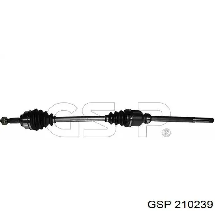 Semieixo (acionador) dianteiro direito GSP 210239 preço, a partir de 73,21 USD