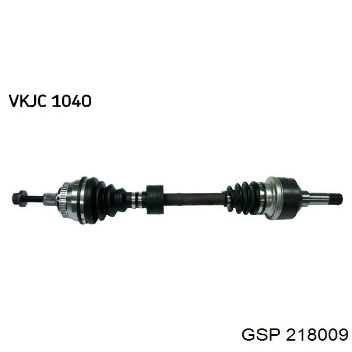 Semieixo (acionador) dianteiro esquerdo GSP 218009 preço, a partir de 127,09 USD