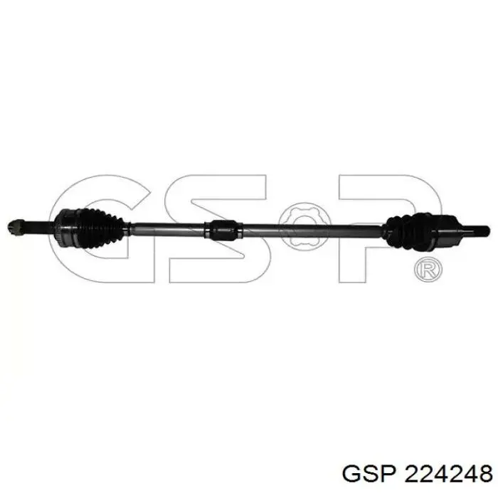 Semieixo (acionador) dianteiro esquerdo GSP 224248 preço, a partir de 100,09 USD