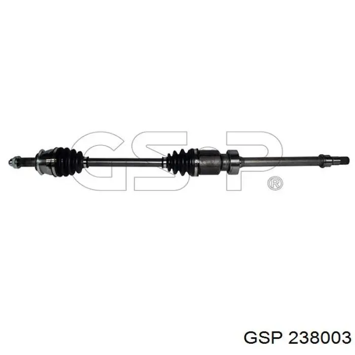 Semieixo (acionador) dianteiro direito GSP 238003 preço, a partir de 132,72 USD