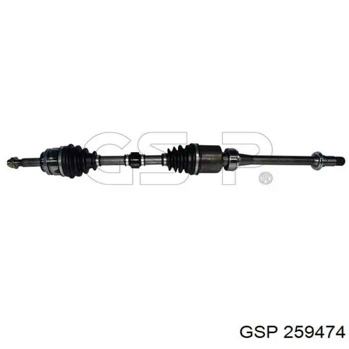 Semieixo (acionador) dianteiro direito GSP 259474 preço, a partir de 153,12 USD