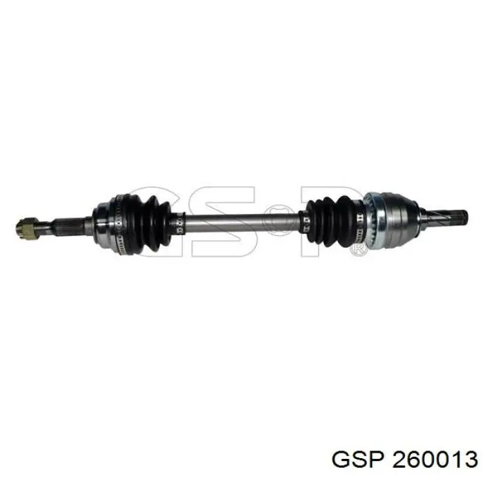Semieixo (acionador) dianteiro esquerdo GSP 260013 preço, a partir de 54,58 USD