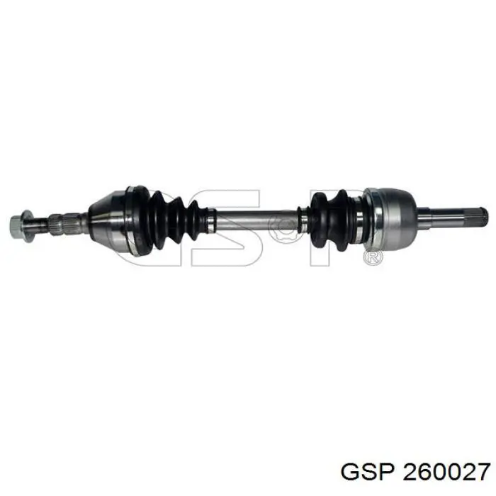 Semieixo (acionador) dianteiro GSP 260027 preço, a partir de 111,73 USD