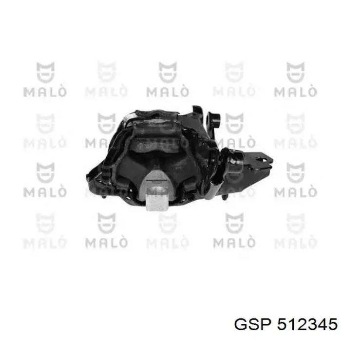 Coxim (suporte) esquerdo de motor 512345 GSP