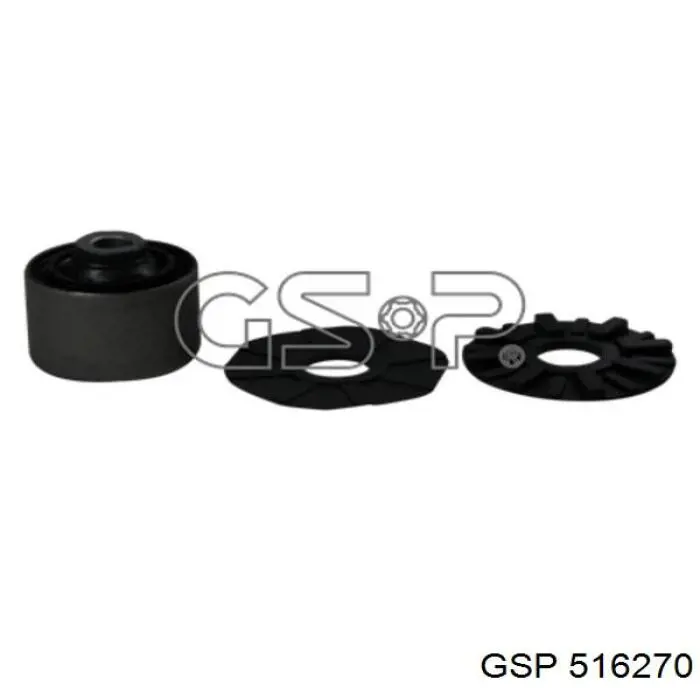 Bloco silencioso dianteiro de braço oscilante traseiro longitudinal GSP 516270 preço, a partir de 14,10 USD