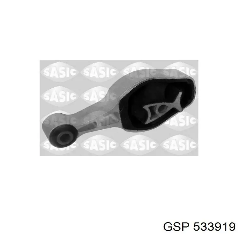 57048 Metalcaucho Coxim (suporte) traseiro de motor