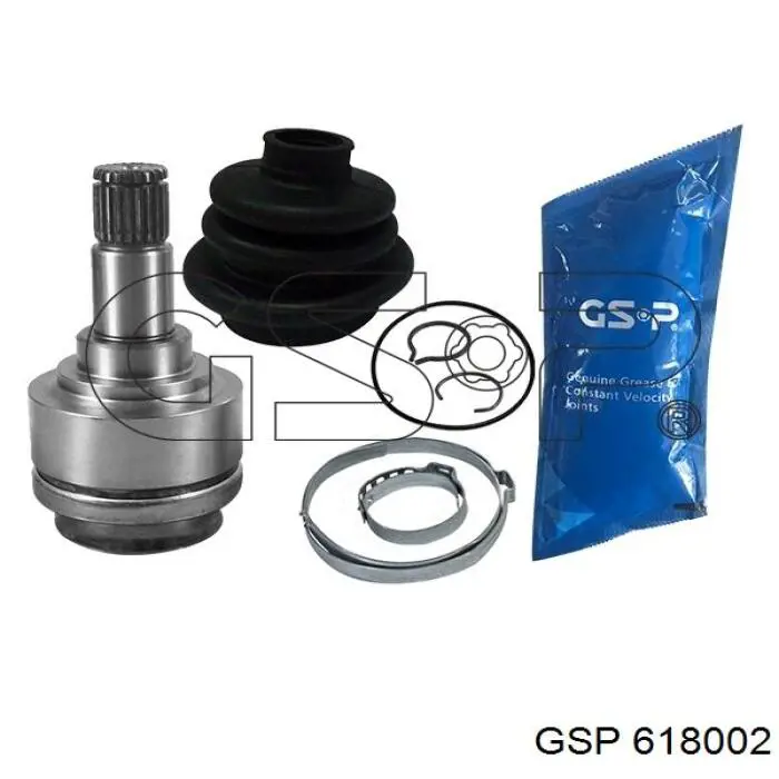 Junta homocinética interna dianteira GSP 618002 preço, a partir de 50,31 USD