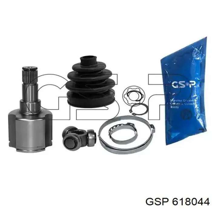 Junta homocinética interna dianteira esquerda GSP 618044 preço, a partir de 43,10 USD
