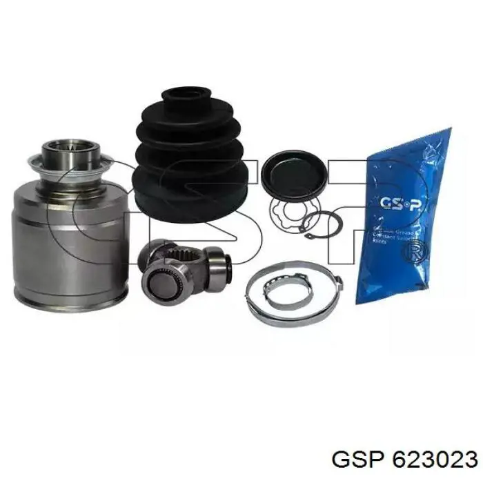 Junta homocinética interna dianteira esquerda GSP 623023 preço, a partir de 50,86 USD