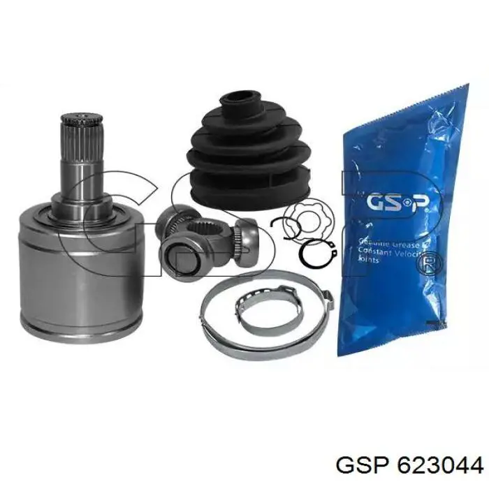 Junta homocinética interna dianteira esquerda GSP 623044 preço, a partir de 54,42 USD