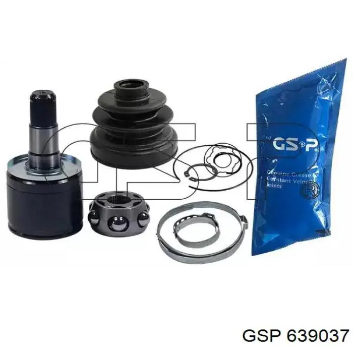 Junta homocinética interna dianteira esquerda GSP 639037 preço, a partir de 69,21 USD