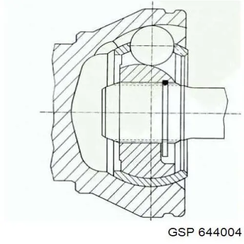 644004 GSP Junta homocinética interna dianteira