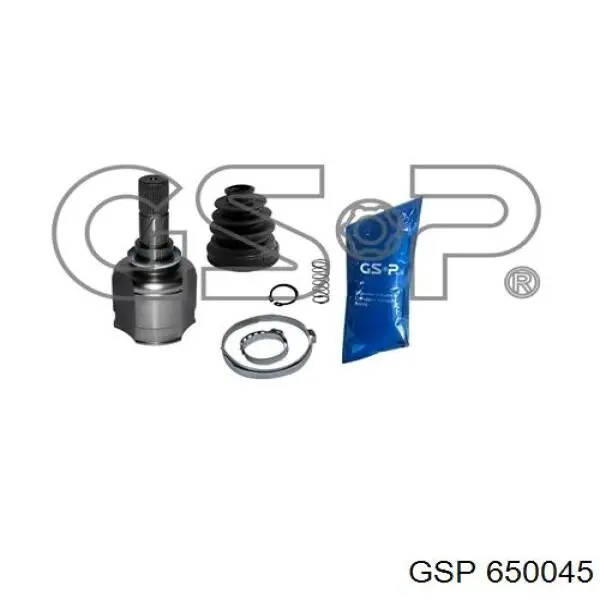Junta homocinética interna dianteira esquerda GSP 650045 preço, a partir de 52,53 USD