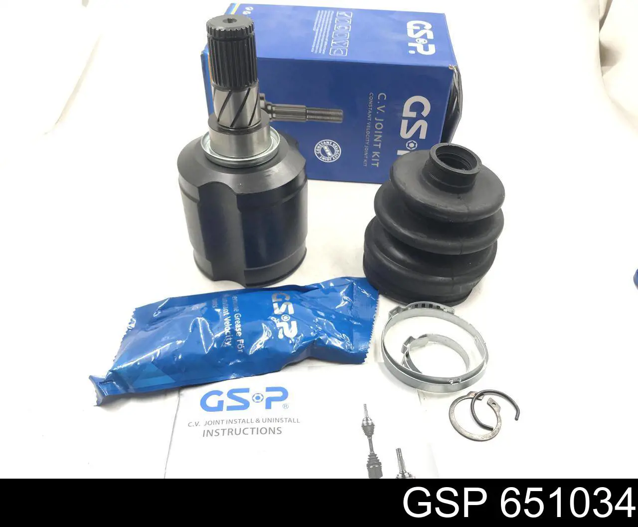 Junta homocinética interna dianteira esquerda GSP 651034 preço, a partir de 75,18 USD