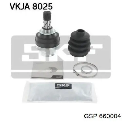 Junta homocinética interna dianteira esquerda GSP 660004 preço, a partir de 46,01 USD