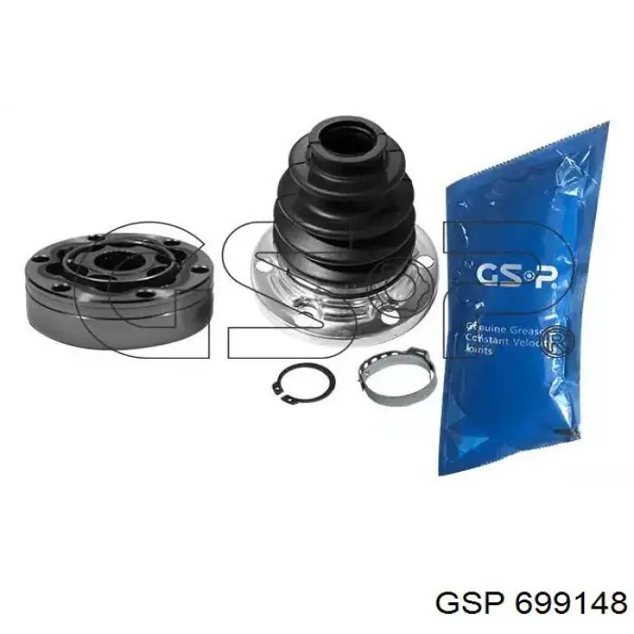 Junta homocinética interna dianteira GSP 699148 preço, a partir de 51,46 USD