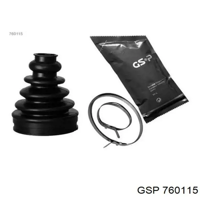 Bota de proteção interna de junta homocinética do semieixo dianteiro GSP 760115 preço, a partir de 11,71 USD