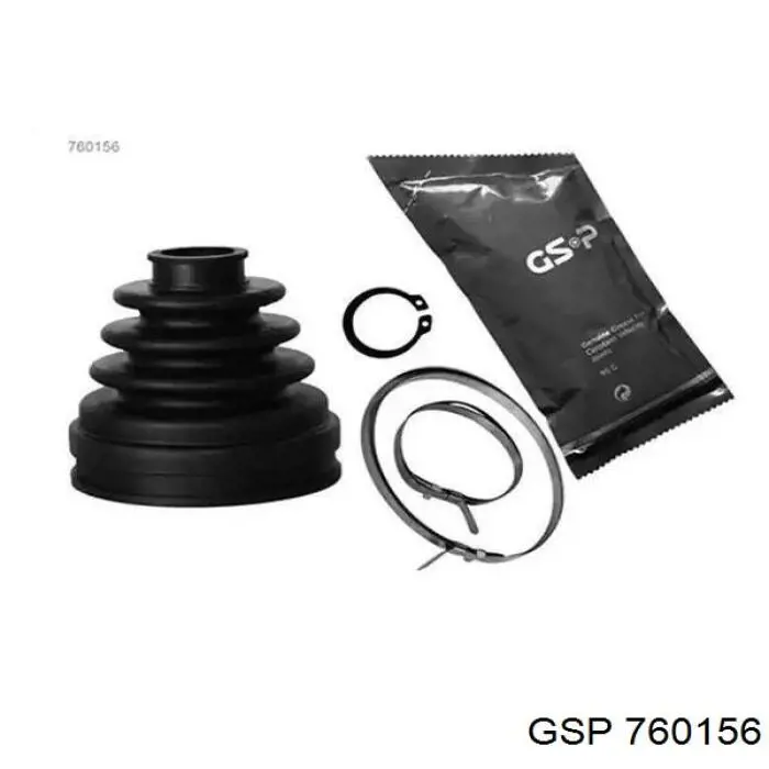 760156 GSP Bota de proteção interna de junta homocinética do semieixo dianteiro