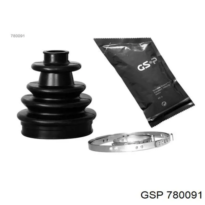 Bota de proteção externa de junta homocinética do semieixo dianteiro GSP 780091 preço, a partir de 14,13 USD