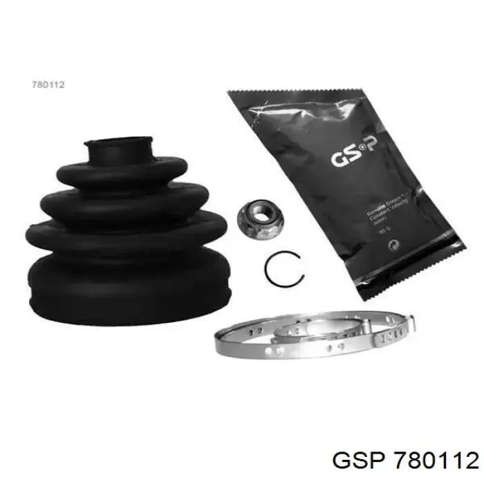 Bota de proteção externa de junta homocinética do semieixo dianteiro GSP 780112 preço, a partir de 14,32 USD