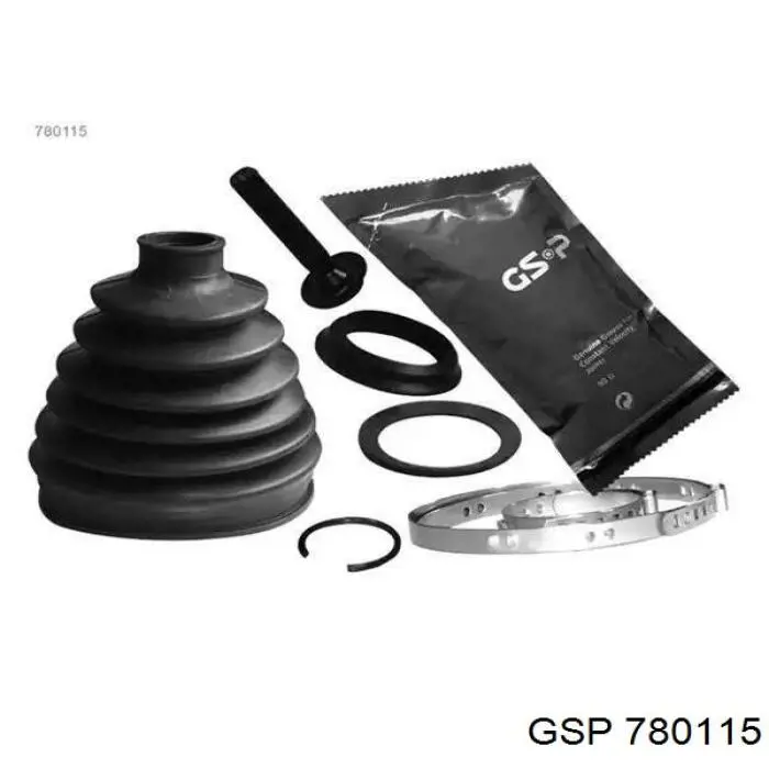 Bota de proteção externa de junta homocinética do semieixo dianteiro GSP 780115 preço, a partir de 13,34 USD