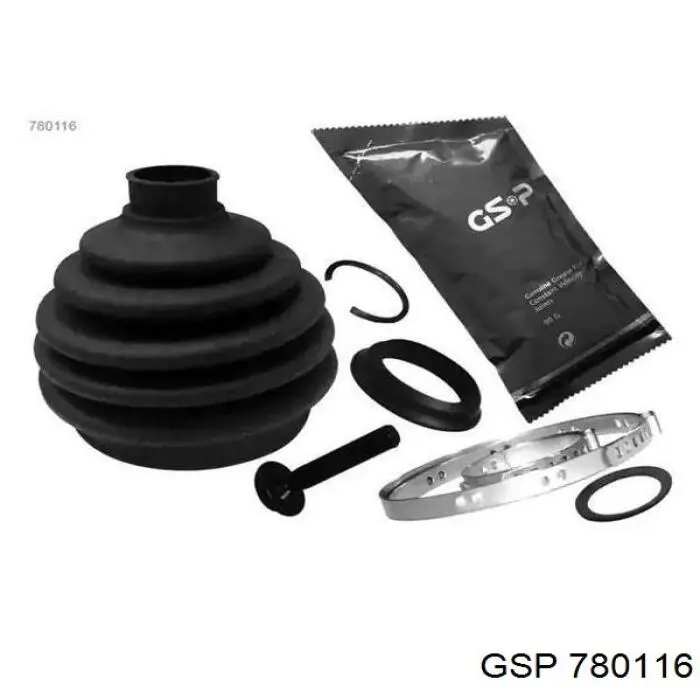 Bota de proteção externa de junta homocinética do semieixo traseiro GSP 780116 preço, a partir de 10,19 USD