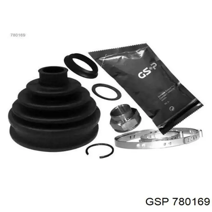 Bota de proteção externa de junta homocinética do semieixo dianteiro GSP 780169 preço, a partir de 17,57 USD