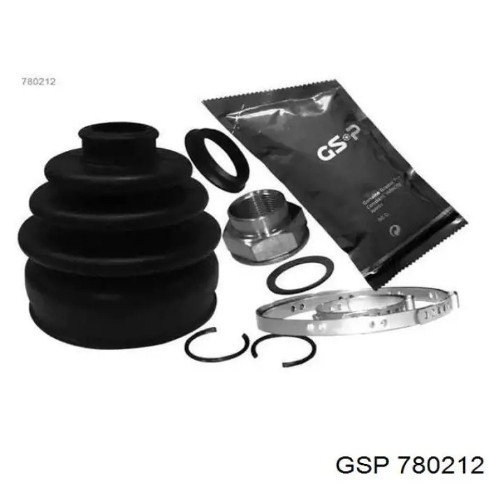 Bota de proteção externa de junta homocinética do semieixo dianteiro GSP 780212 preço, a partir de 5,90 USD