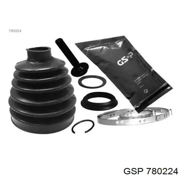 Bota de proteção externa de junta homocinética do semieixo dianteiro GSP 780224 preço, a partir de 16,61 USD
