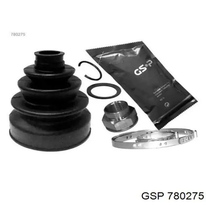 Bota de proteção externa de junta homocinética do semieixo dianteiro GSP 780275 preço, a partir de 12,50 USD