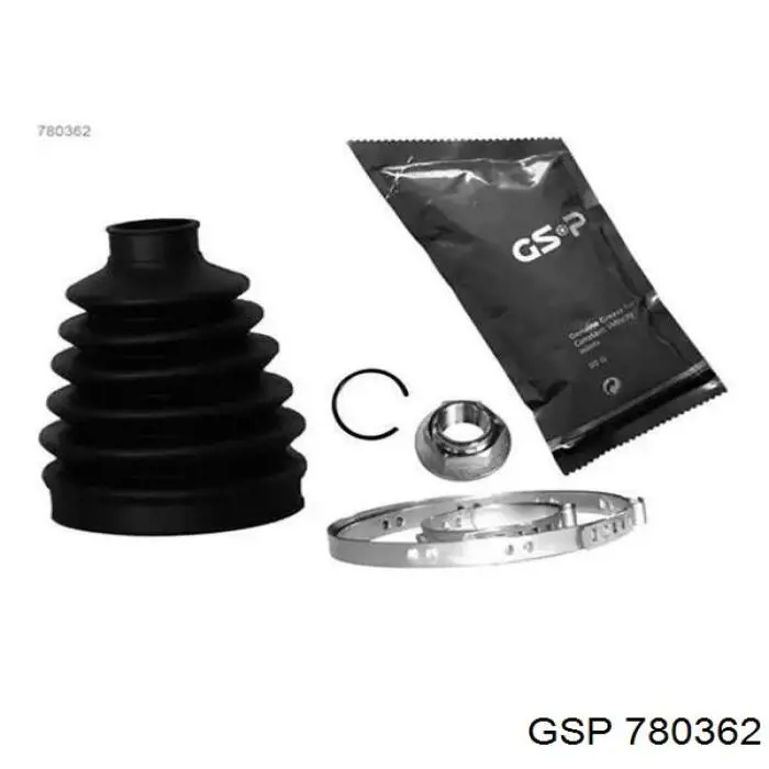 Bota de proteção externa de junta homocinética do semieixo dianteiro GSP 780362 preço, a partir de 11,84 USD