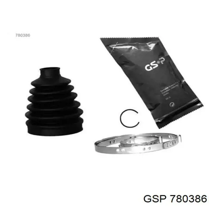 Bota de proteção externa de junta homocinética do semieixo dianteiro GSP 780386 preço, a partir de 10,00 USD