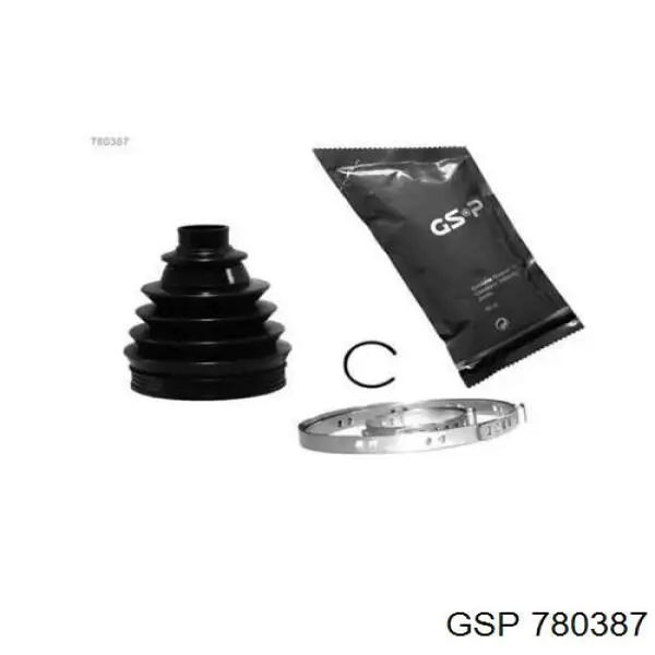 Bota de proteção externa de junta homocinética do semieixo dianteiro GSP 780387 preço, a partir de 10,97 USD