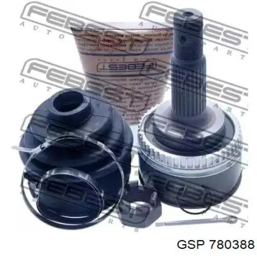 Compre 304828 GKN-Spidan Bota de proteção externa de junta homocinética do semieixo dianteiro