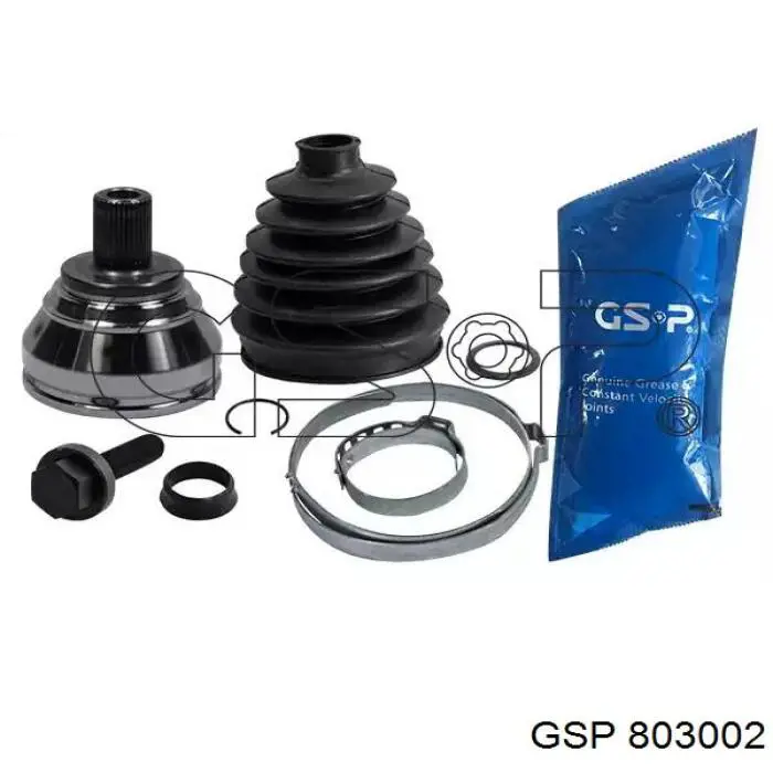 Junta homocinética externa dianteira GSP 803002 preço, a partir de 30,59 USD