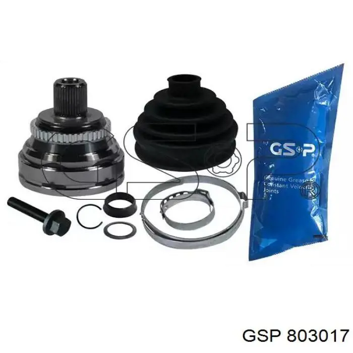 Junta homocinética externa dianteira GSP 803017 preço, a partir de 49,18 USD