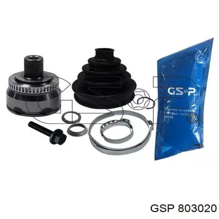 Junta homocinética externa dianteira GSP 803020 preço, a partir de 47,84 USD