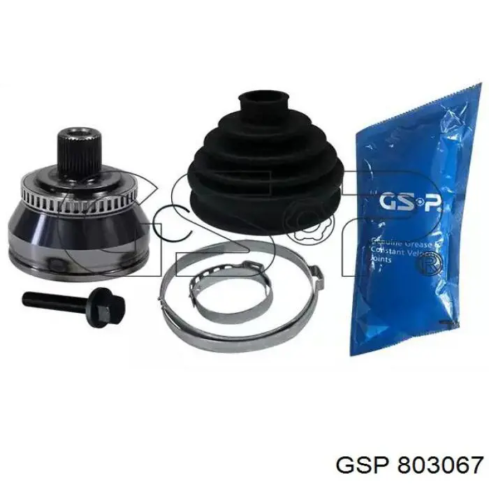 Junta homocinética externa dianteira GSP 803067 preço, a partir de 37,64 USD