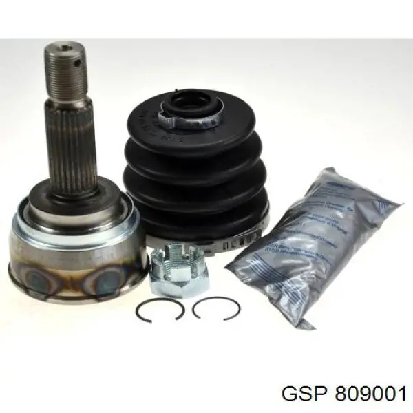 Junta homocinética externa dianteira GSP 809001 preço, a partir de 47,51 USD